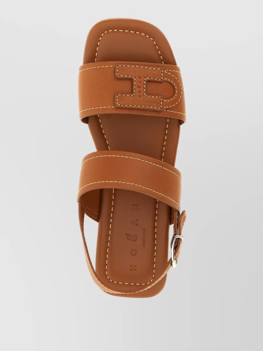 Hogan Leather Sandals