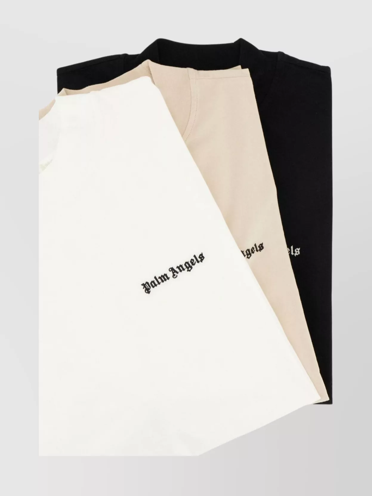 Palm Angels Oversize Cotton T-Shirt Trio Set