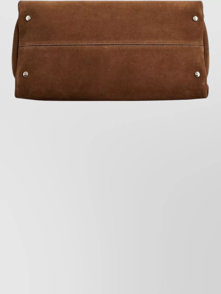 Tod's T Timeless Medium Leather Tote Bag