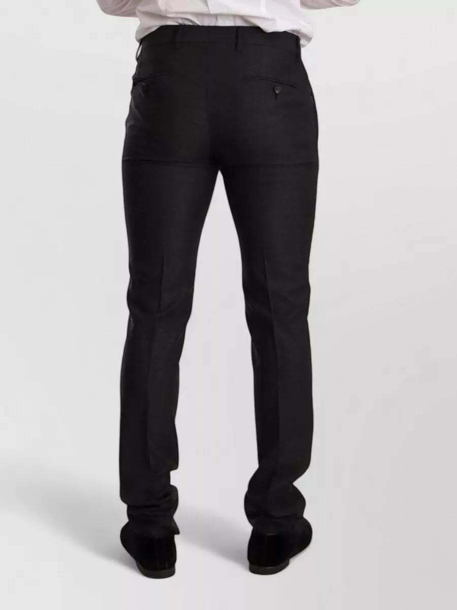 Dolce&Gabbana Wool Slim-Fit Tailored Trousers