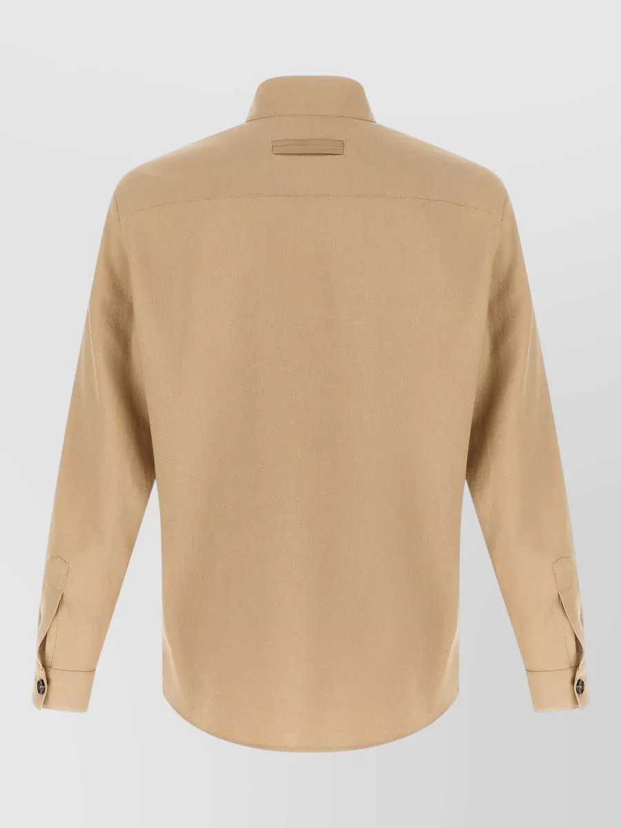 Zegna Linen Overshirt