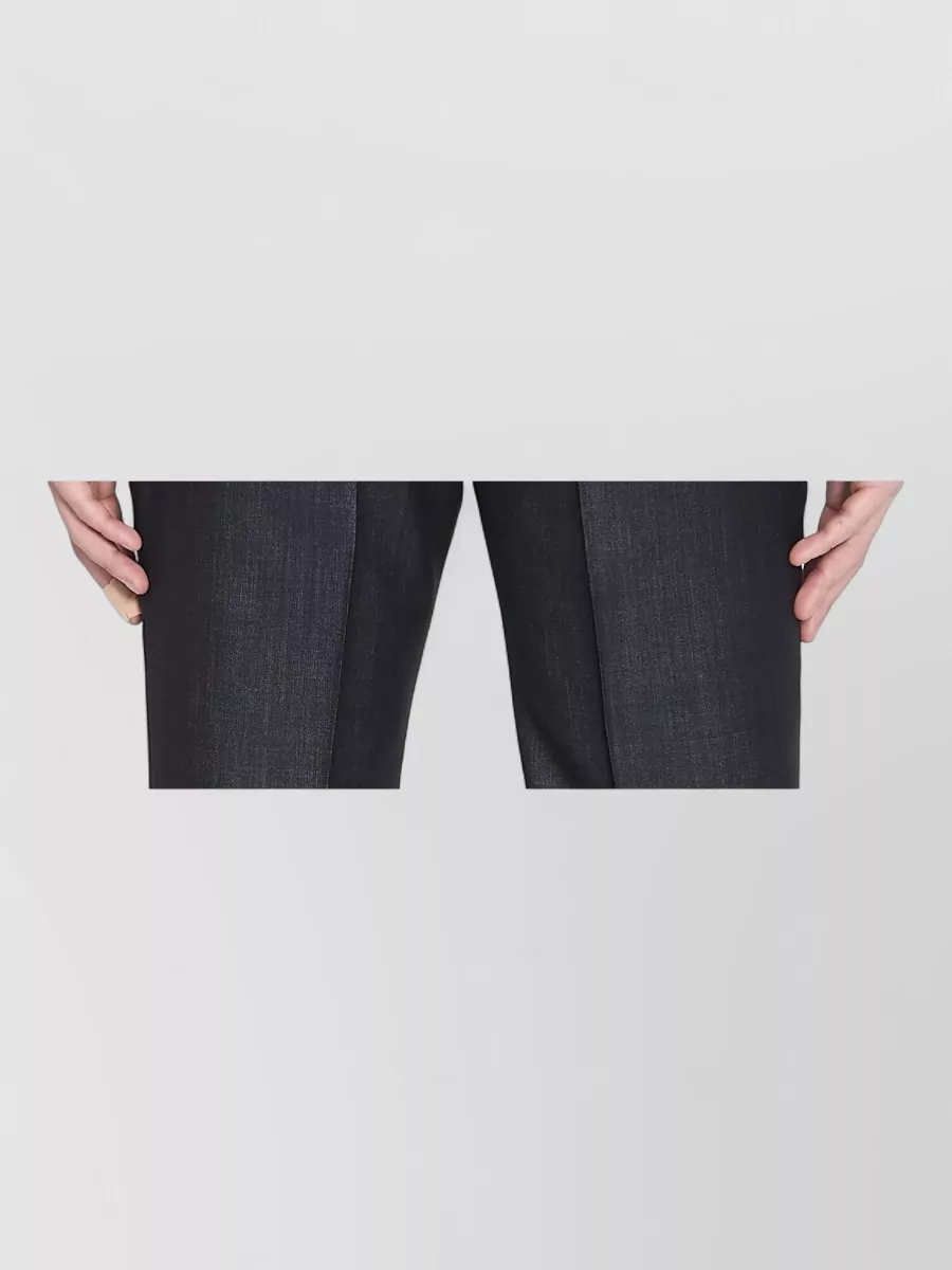 Lardini Virgin Wool Single-Breasted Blazer