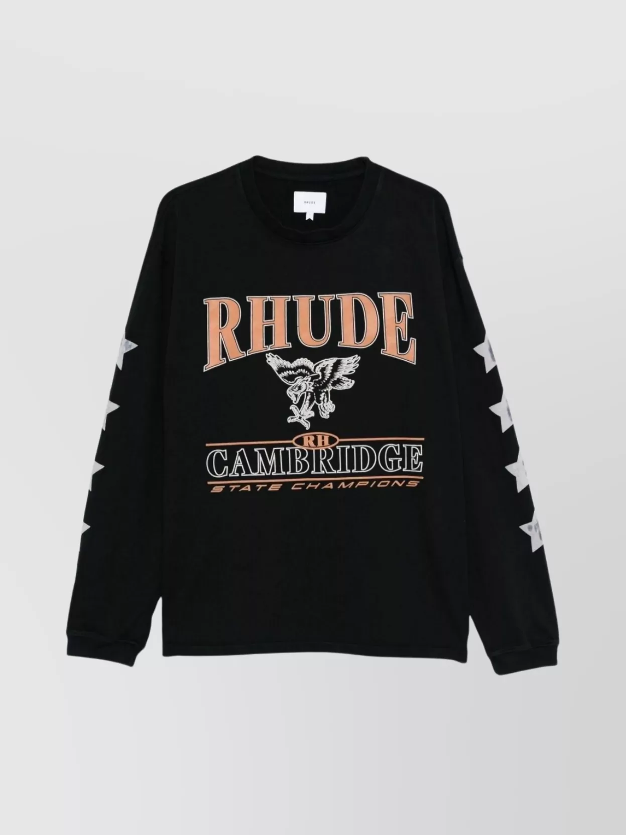 Rhude - cambridge state champs ls t-shirt