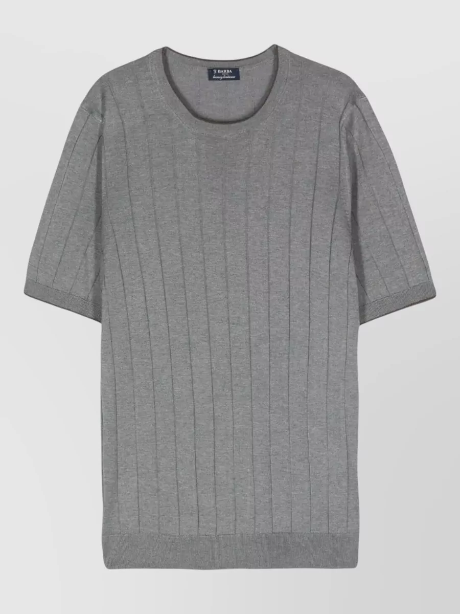 Barba Napoli Silk Crew-Neck T-Shirt