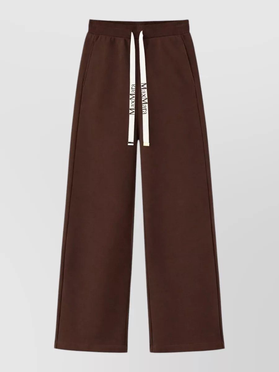 S Max Mara cotton regular fit lounge pants