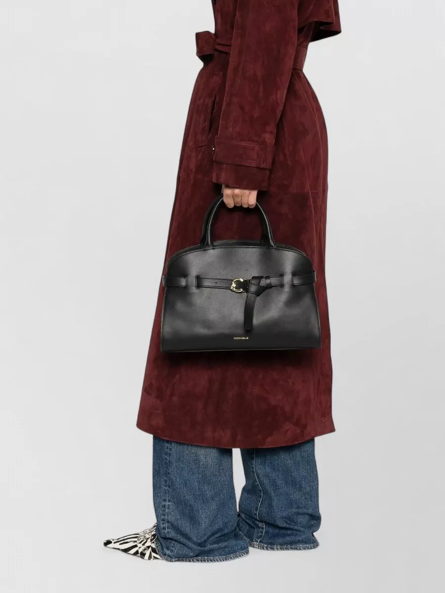 Coccinelle Leather Sabine Medium Shoulder Bag