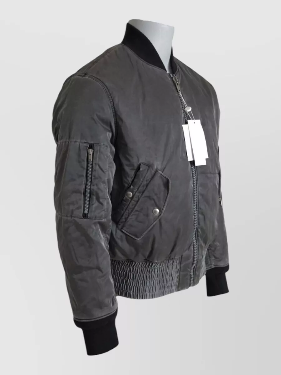Mm6 Maison Margiela Nylon Bomber Jacket