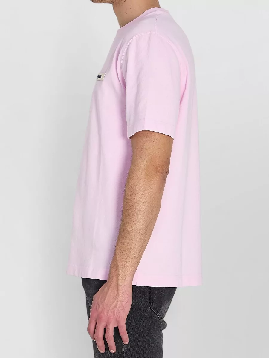 Jacquemus Gros Grain Organic Cotton Jersey T Shirt