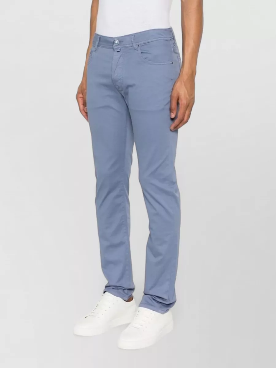 Jacob Cohen Slim Straight-Leg Trousers