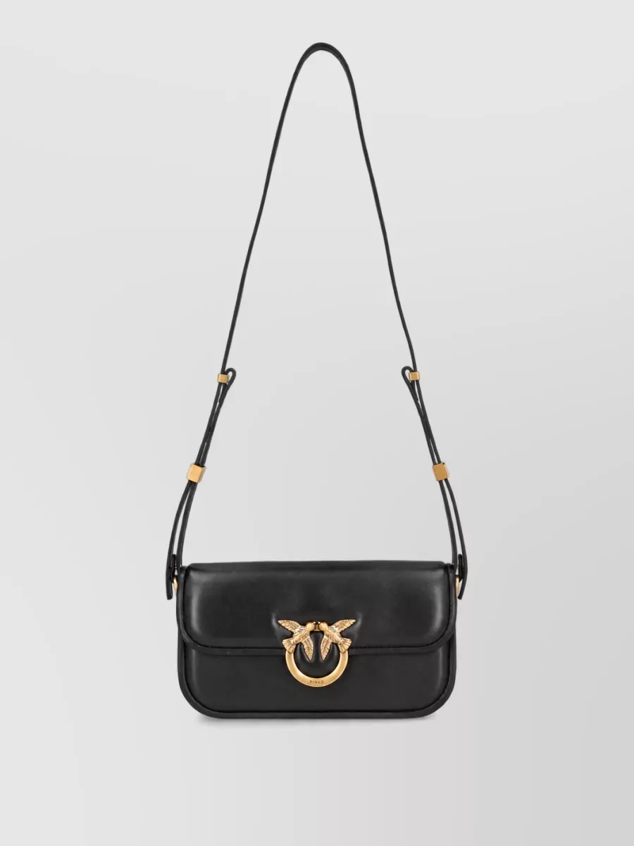 Pinko Love Bag Small Leather Cross-Body Bag