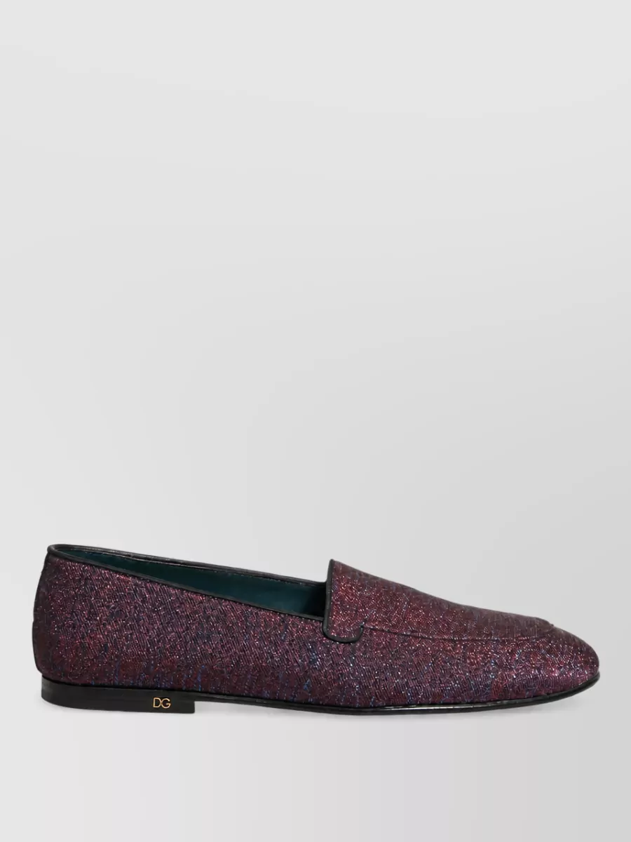 Dolce&Gabbana Leather Slippers