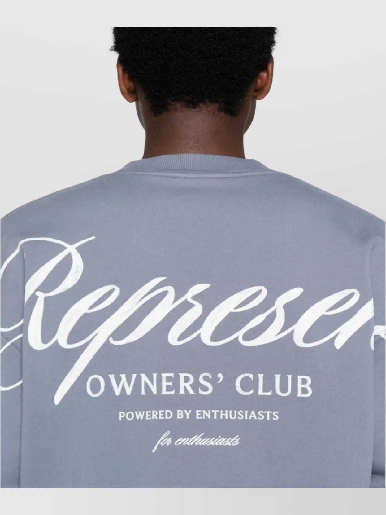 Represent Club Sweater Script Design
