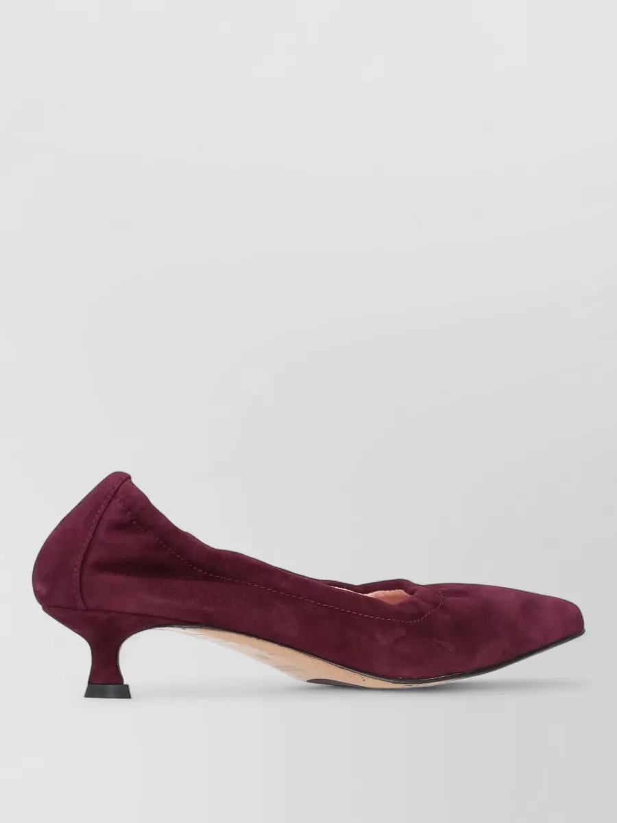 La Rose Suede Ballerina Shoes