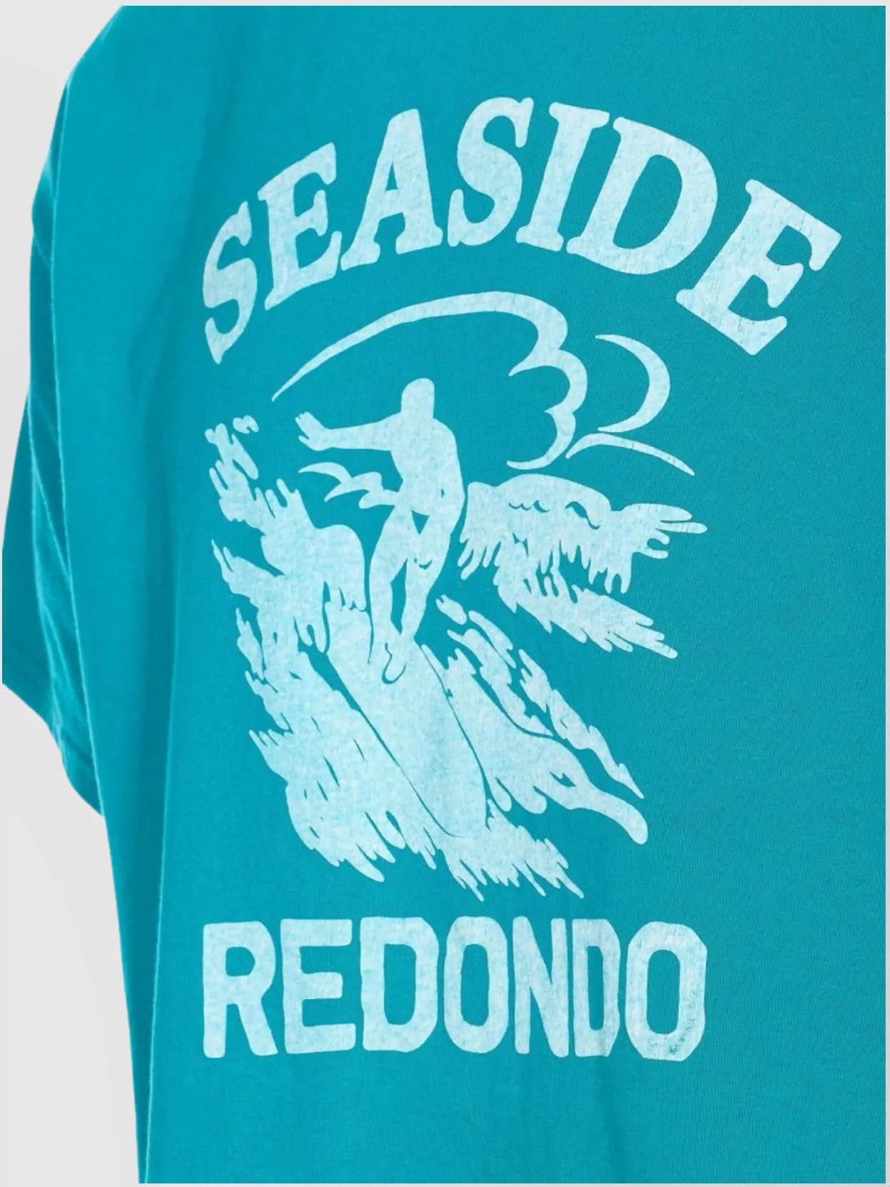 Wild Donkey Crewneck Graphic Print T-shirt In Blue