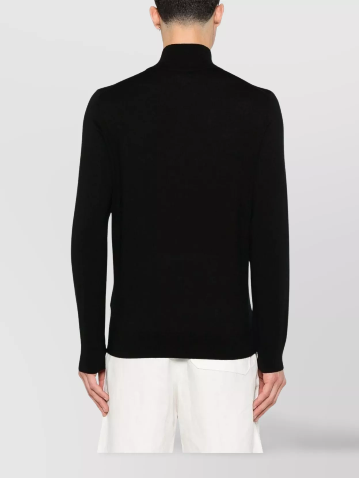 Shop Paul Smith Stand-up Collar Long Sleeves Cardigan