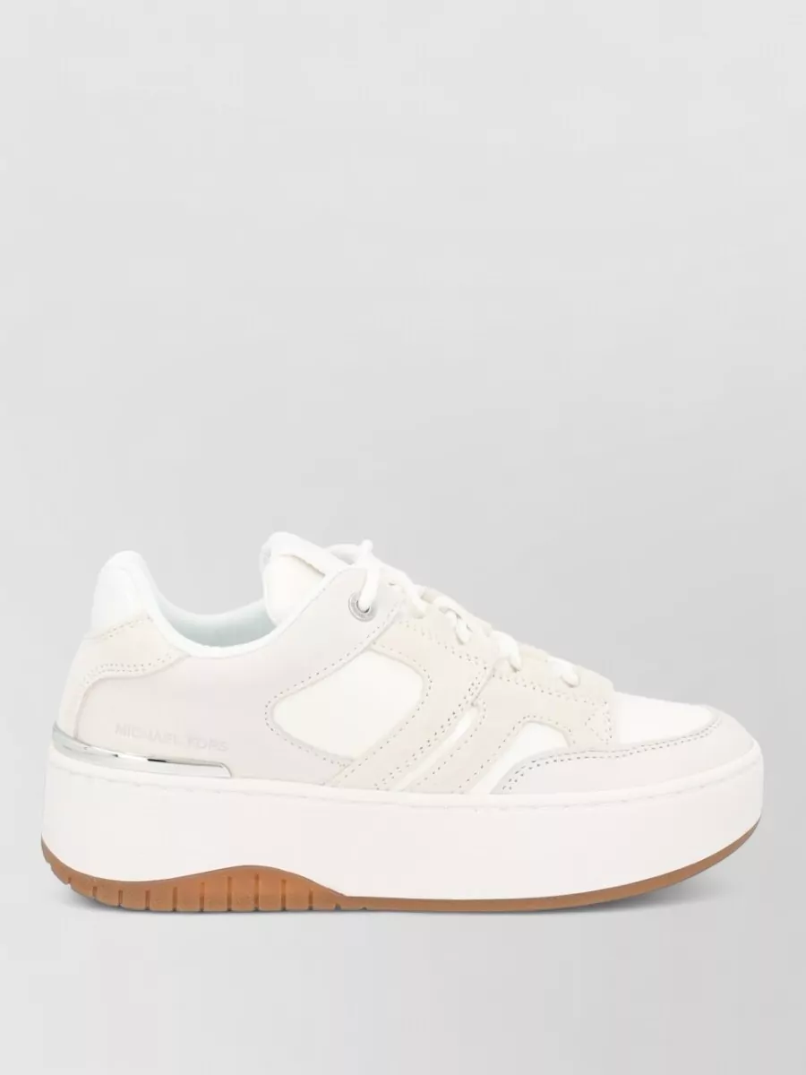 Michael Kors Platform Sneakers Contrast Sole Design