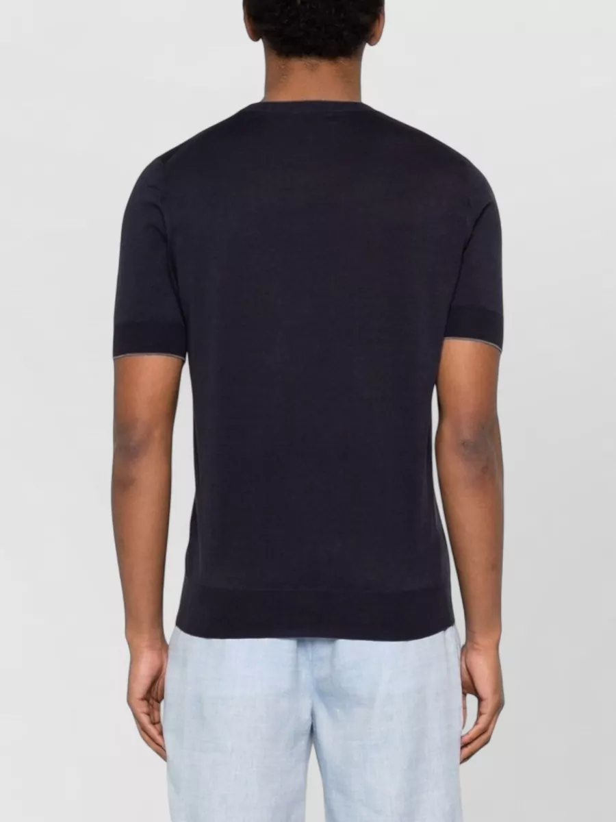 Brunello Cucinelli Fine-Knit Cotton T-Shirt