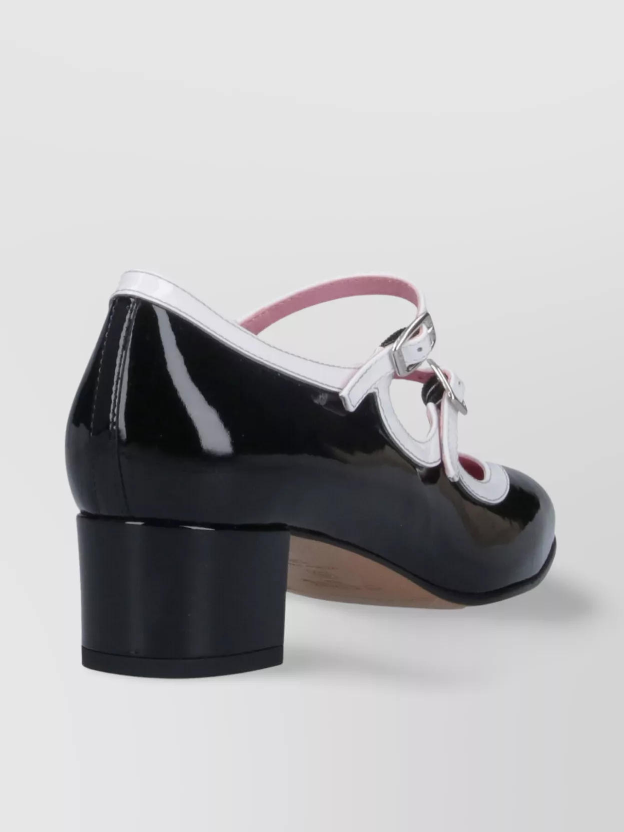 Carel Mary Jane00 Block Heel Round Toe