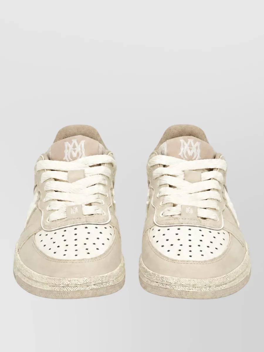 Amiri Leather Lace-Up Shoes