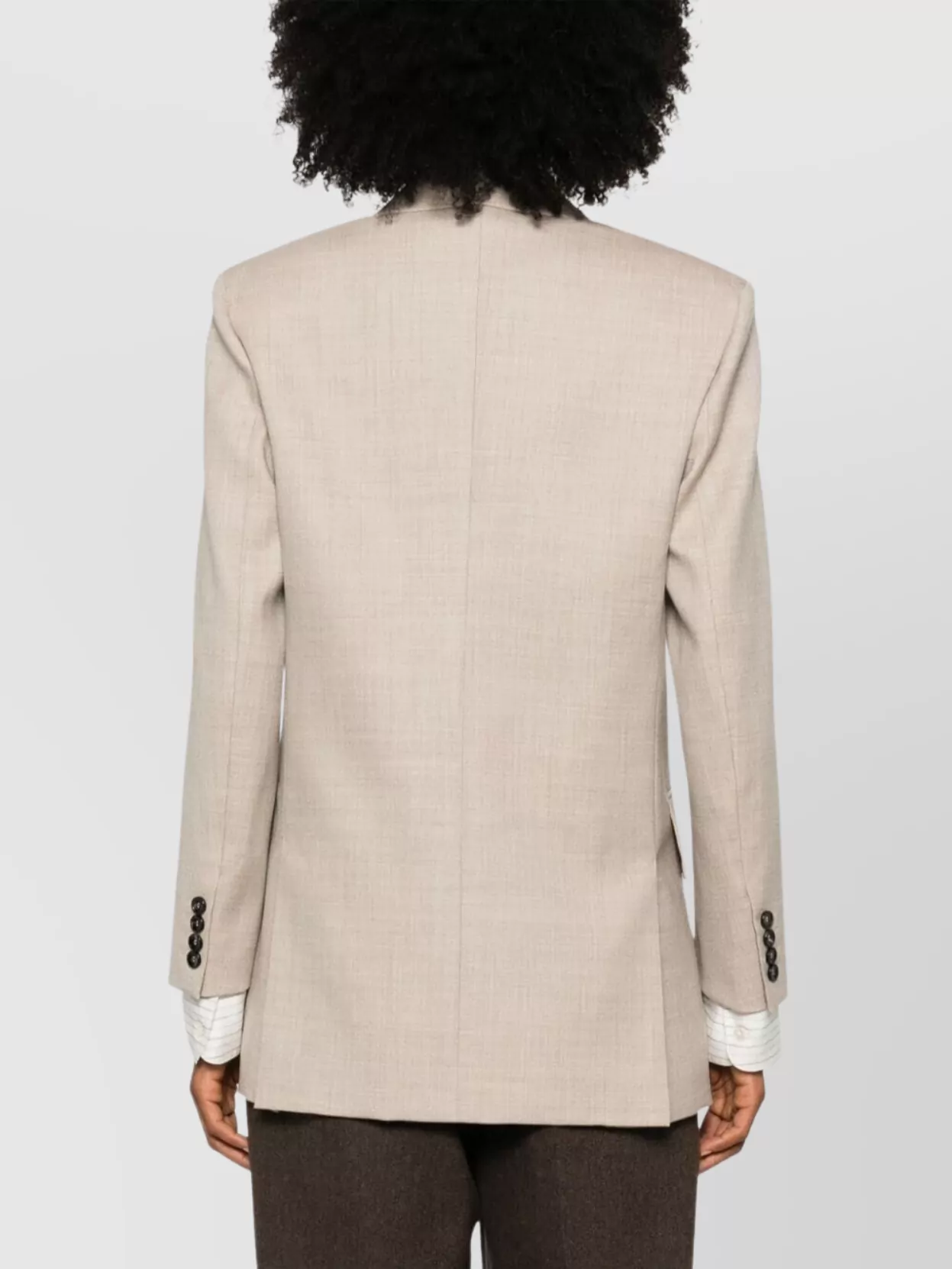 Max Mara Single-Breasted Jacket Notched Lapels