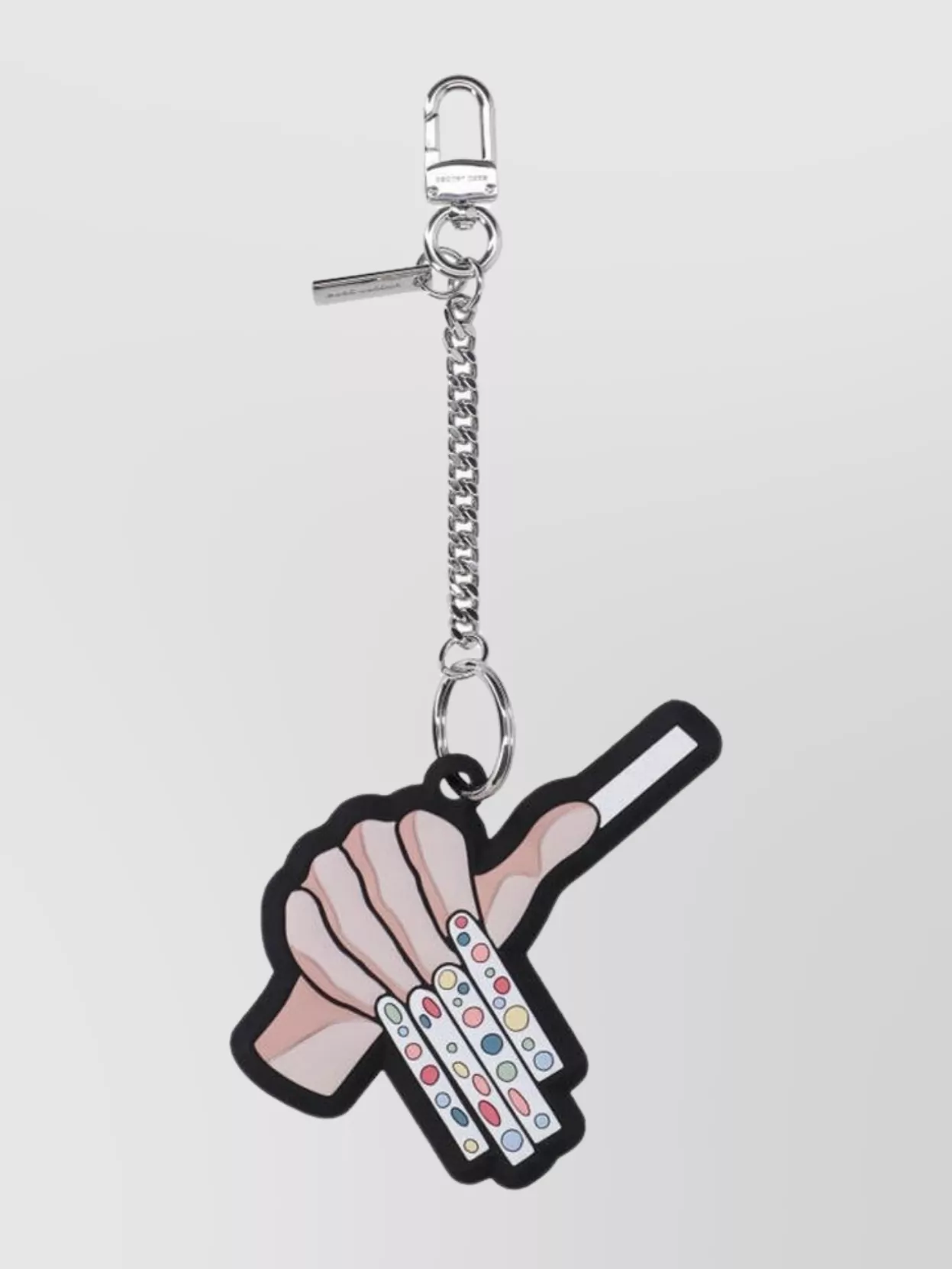 Marc Jacobs Chain And Graphic Design Bag Accessories