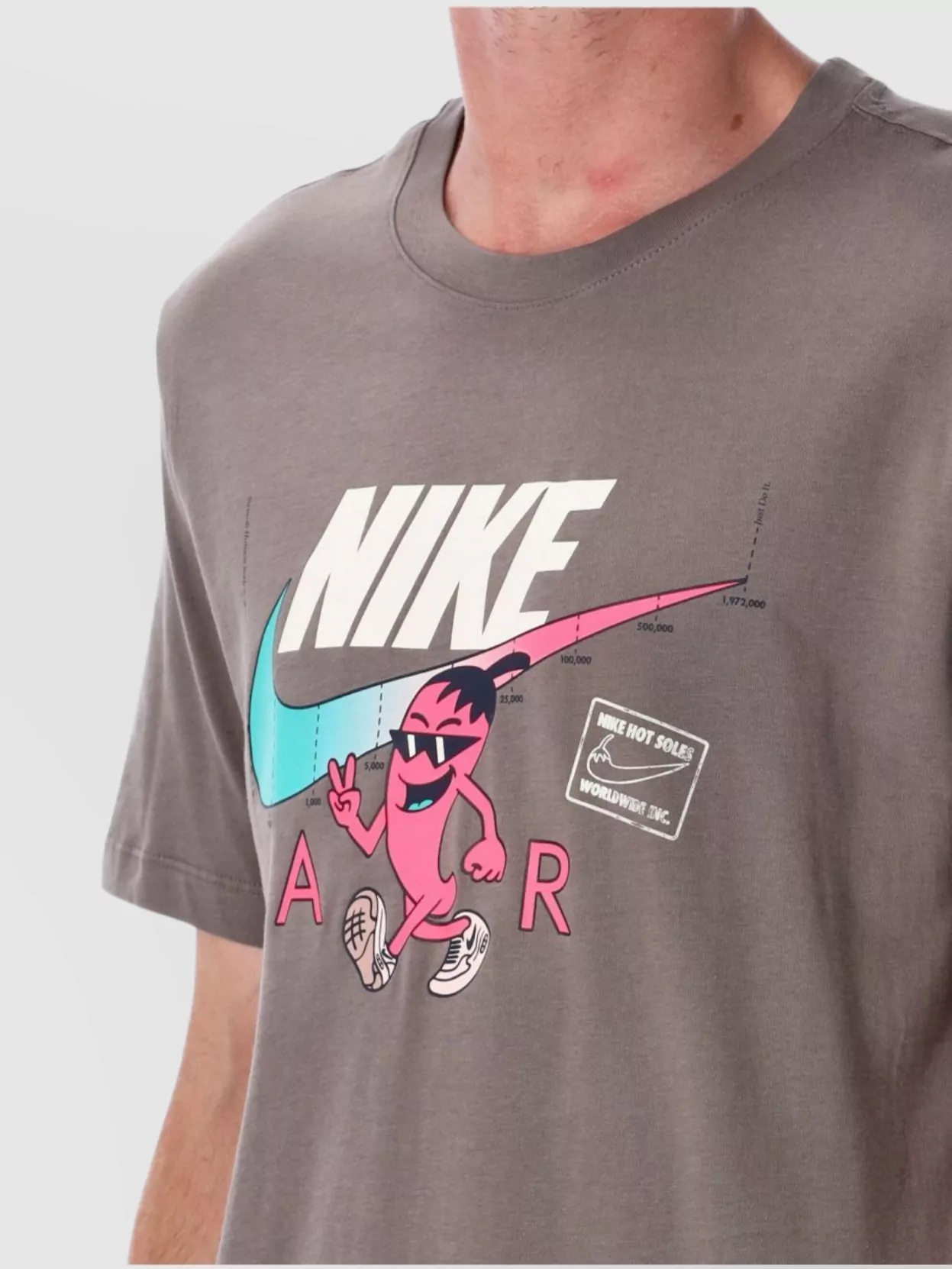 Nike Graphic Logo Print Loose Fit T-Shirt