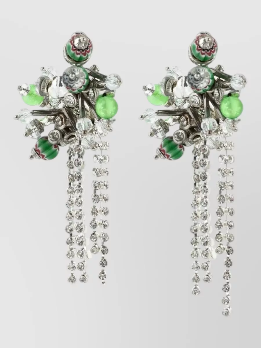 Dries Van Noten Embellished Earrings