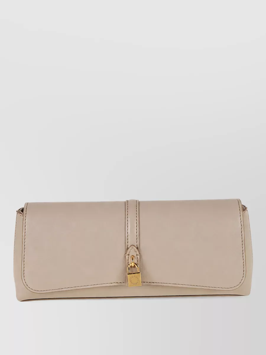 Stella Mccartney ryder hemp clutch bag