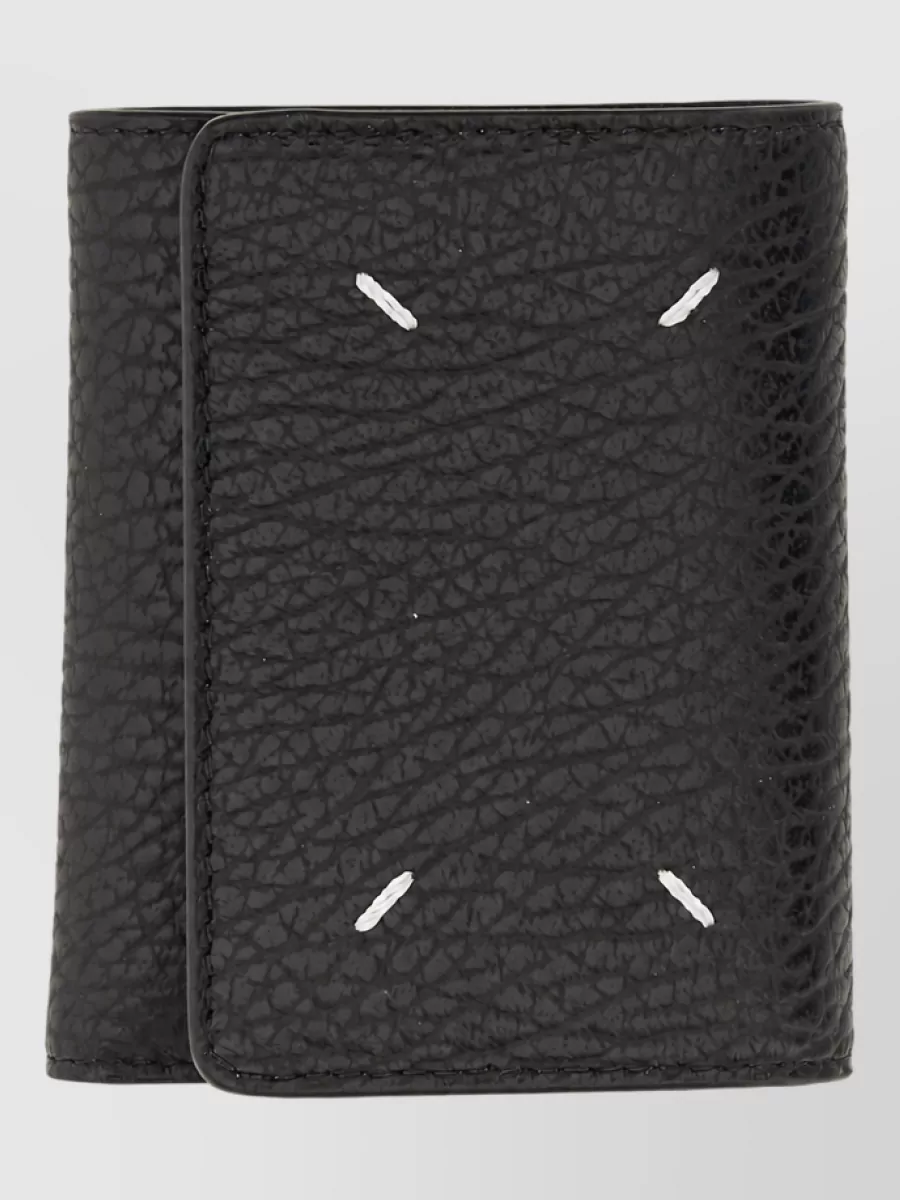 Maison Margiela leather trifold wallet
