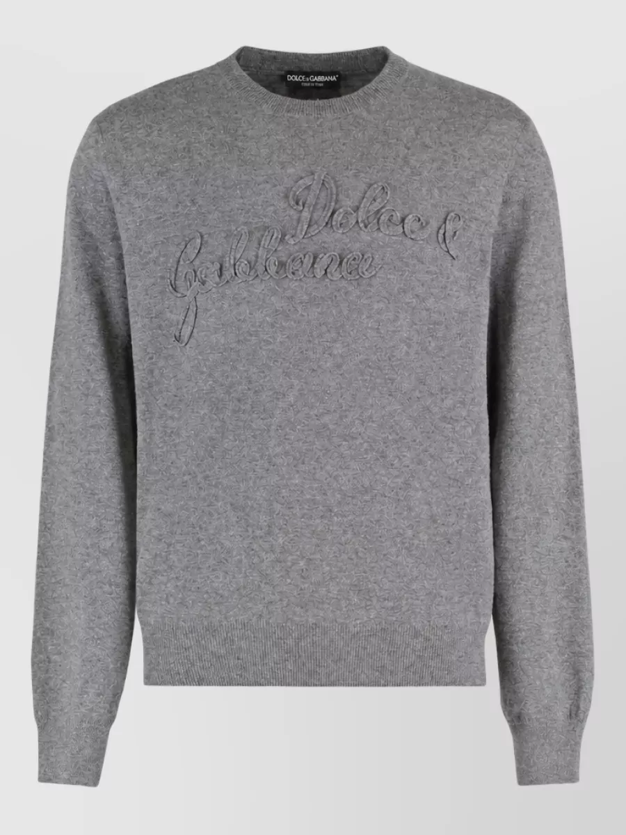 Dolce&Gabbana virgin wool crew-neck sweater