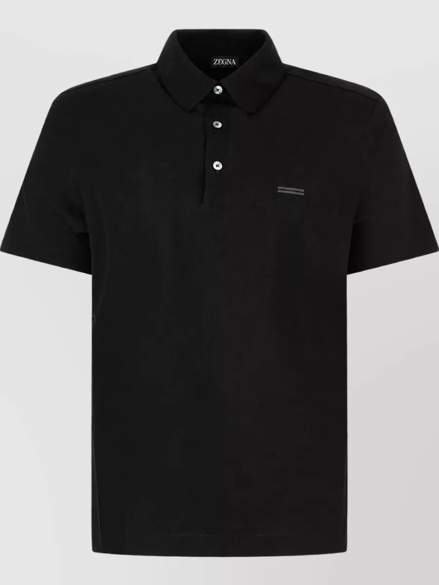 Zegna cotton polo shirt