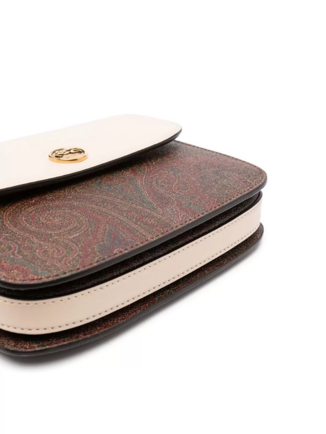 Etro Shoulder Bag Paisley Print Panels