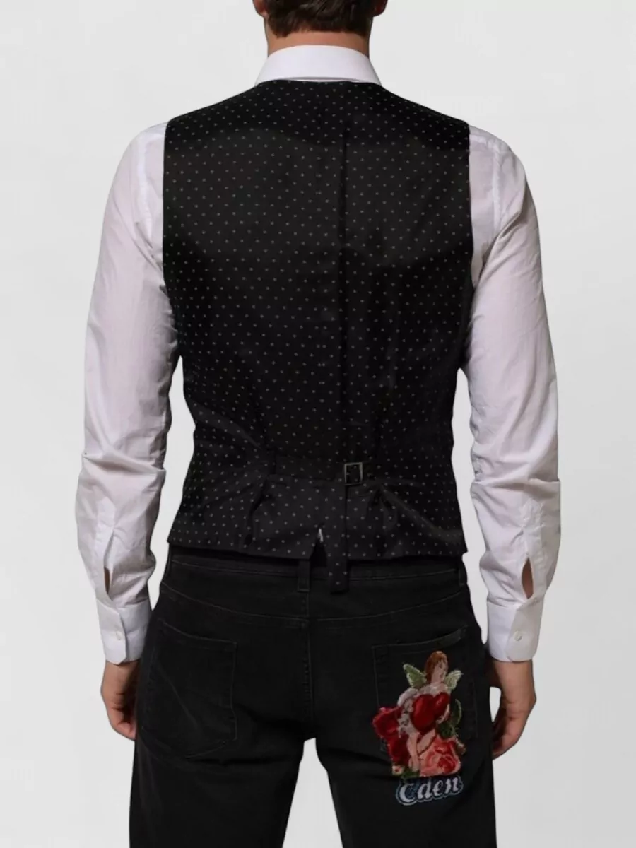 Dolce&Gabbana Wool Formal Waistcoat