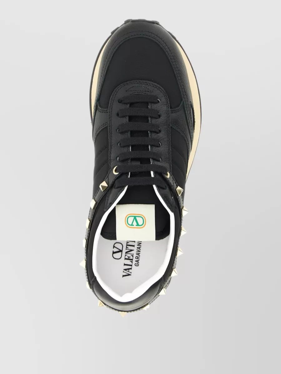 Valentino Garavani Leather Low-Top Sneakers