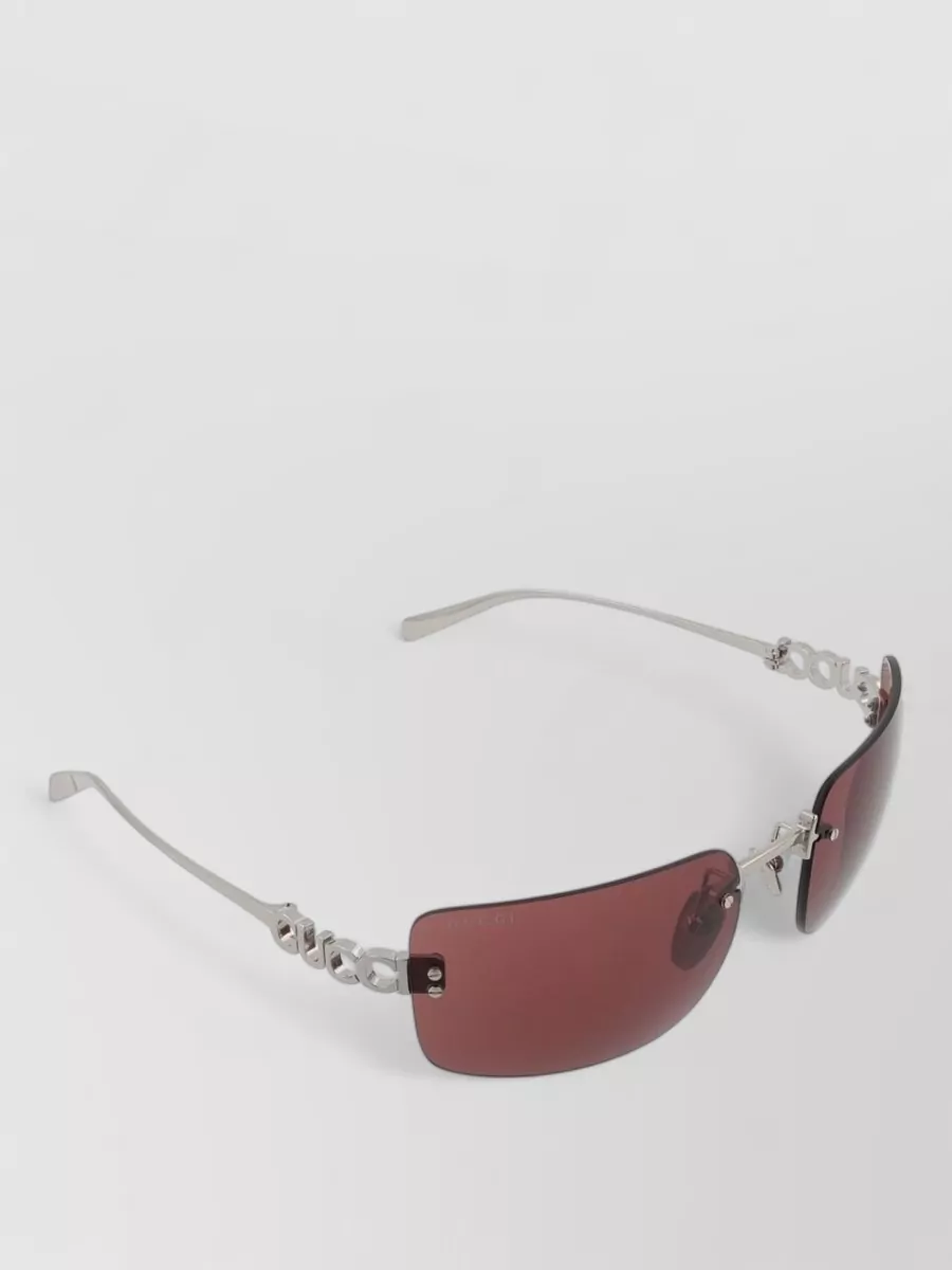 Gucci Metal Square Sunglasses