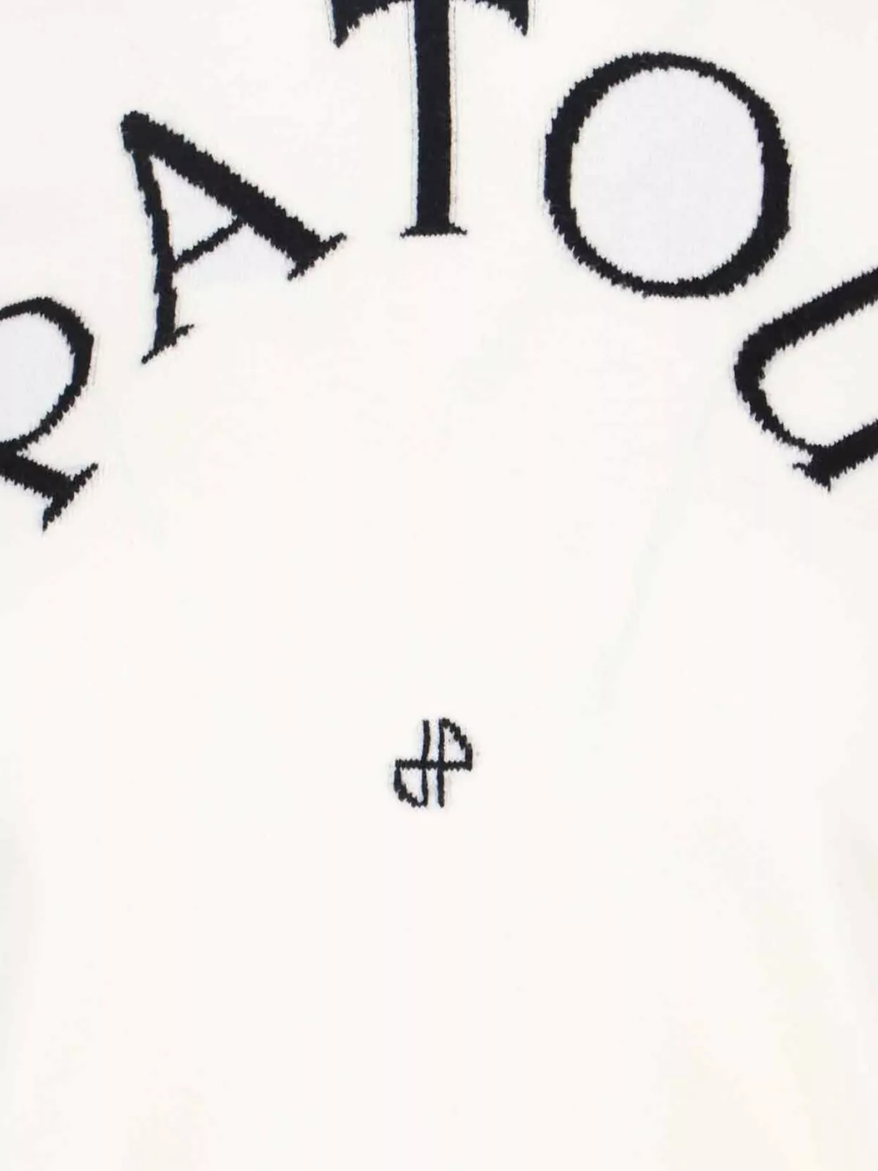 Patou Ribbed Cuff And Hem Knit Crewneck