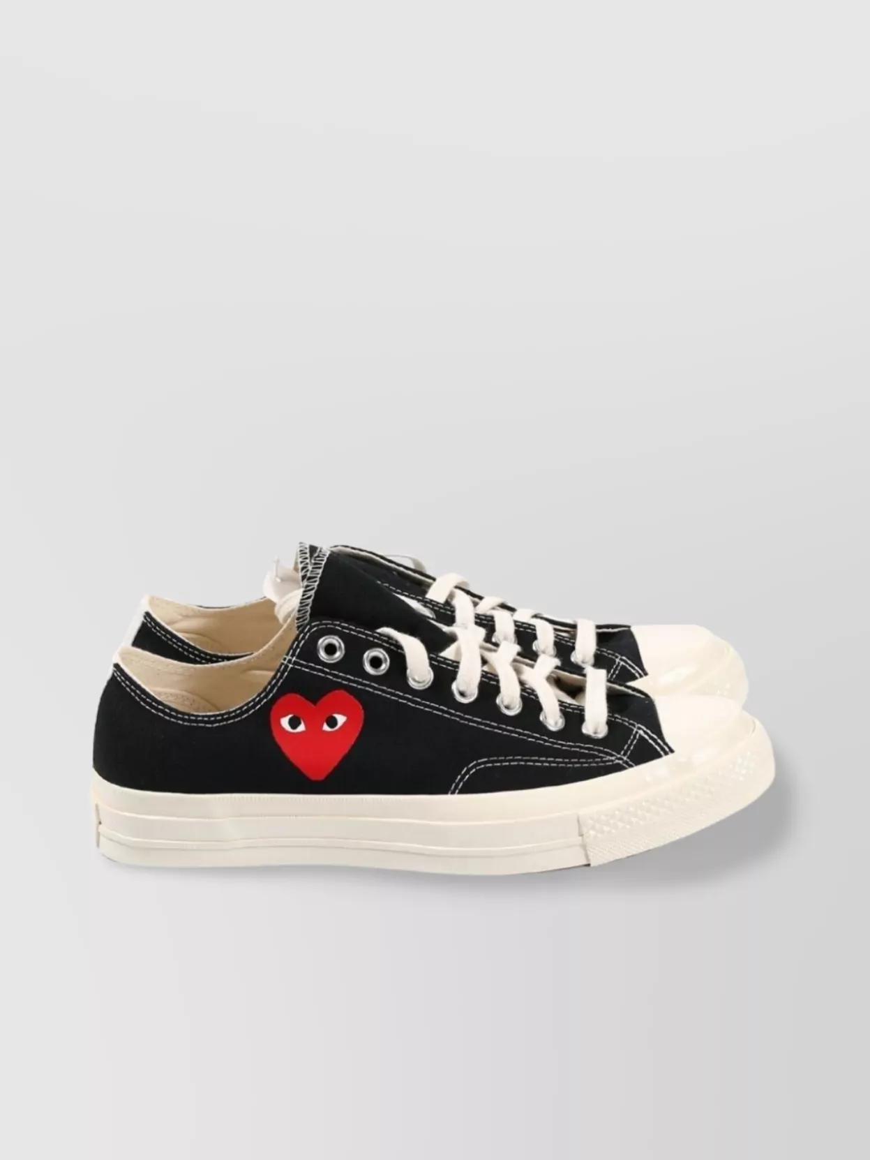 COMME DES GARÇONS CHUCK 70 CANVAS LOW TOP SNEAKERS