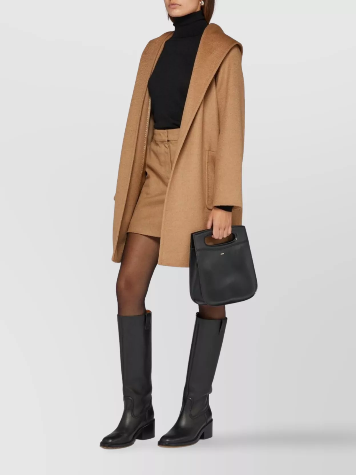 Max Mara Veloce Lightweight Cashmere Turtleneck