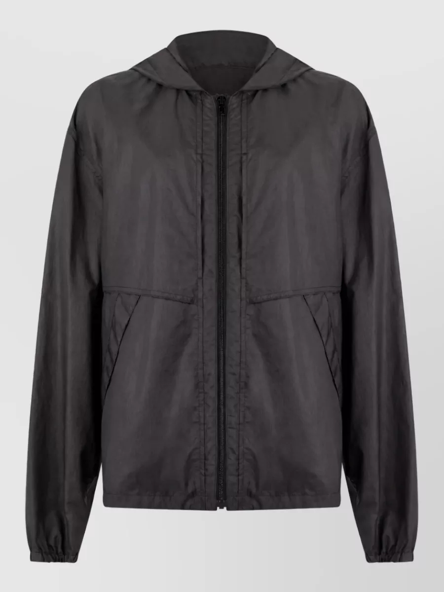 Lemaire hooded windbreaker jacket