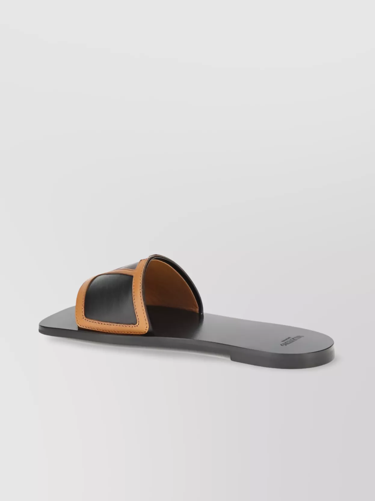 Valentino Garavani Superstar Leather Sandals Square Toe