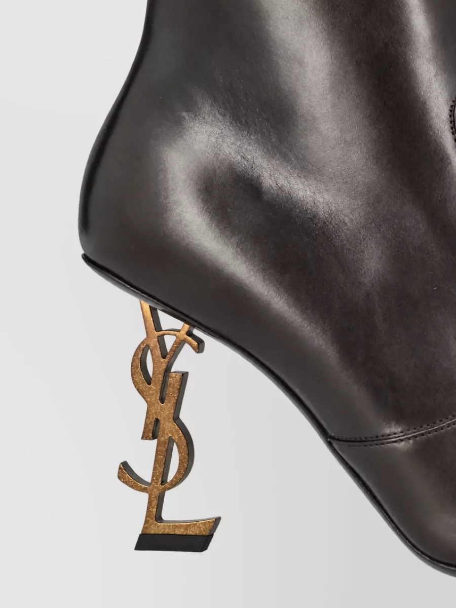 Saint Laurent Leather Ankle Boots