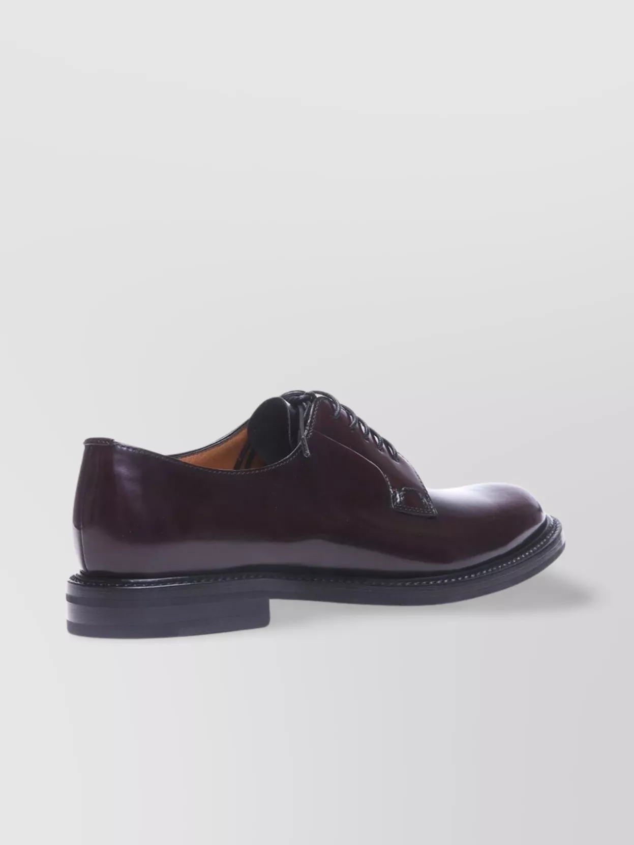 Church's Leather Round Toe Derby Shoes