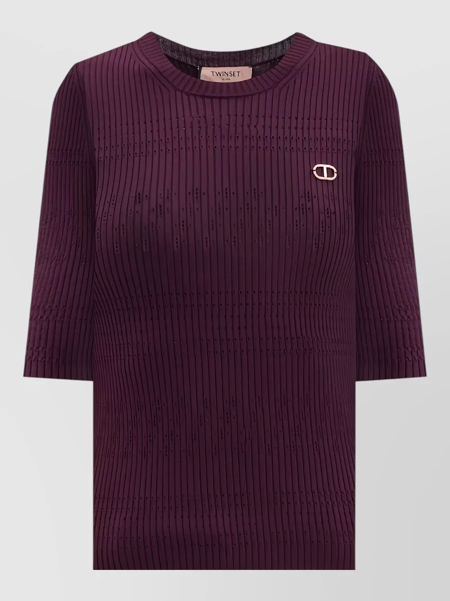 Twin-Set knitted top