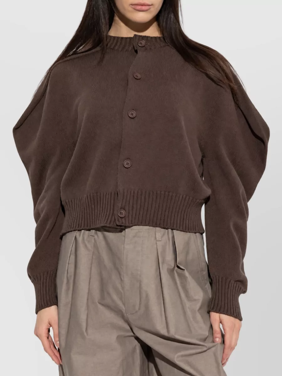 Issey Miyake Akimbo Knit Volume Cardigan