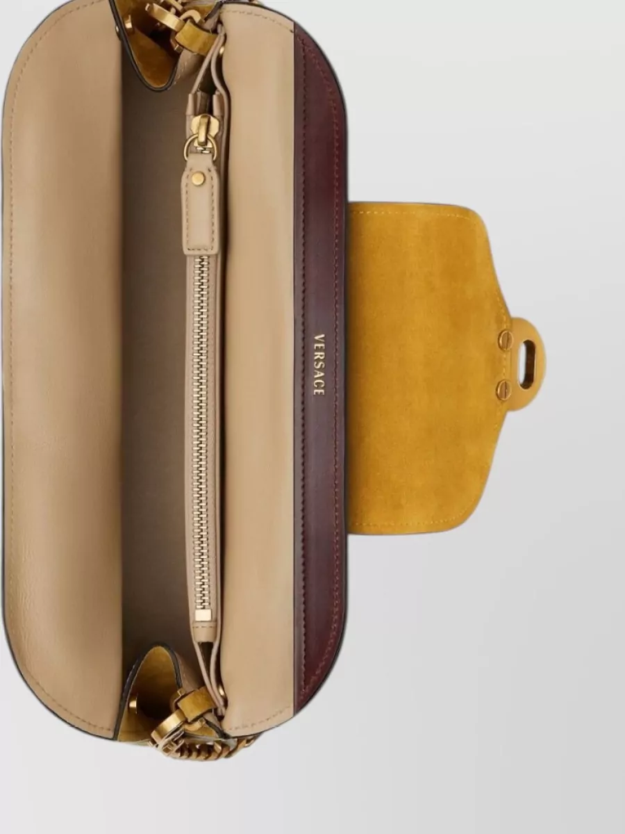 Versace Leather Shoulder Bag