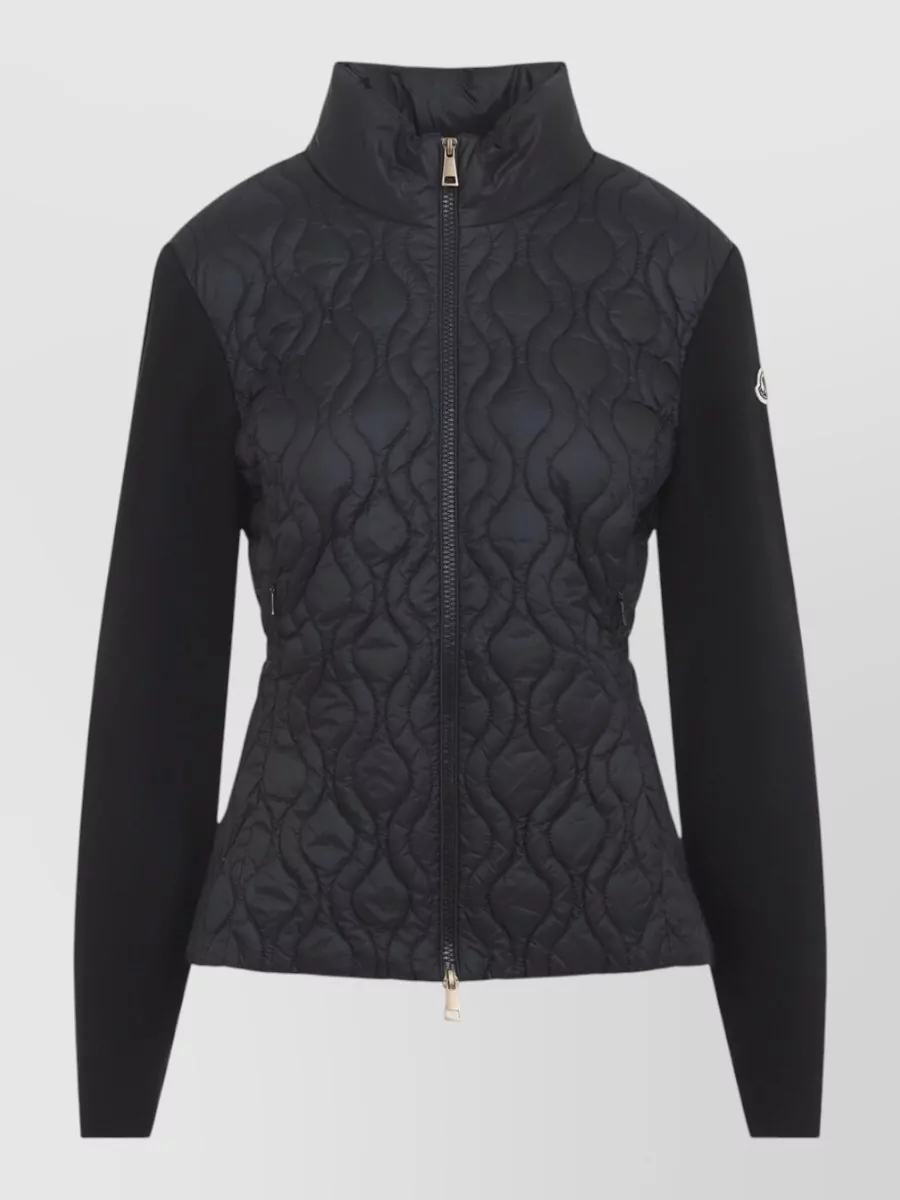 Moncler Quilted zip-up cardigan