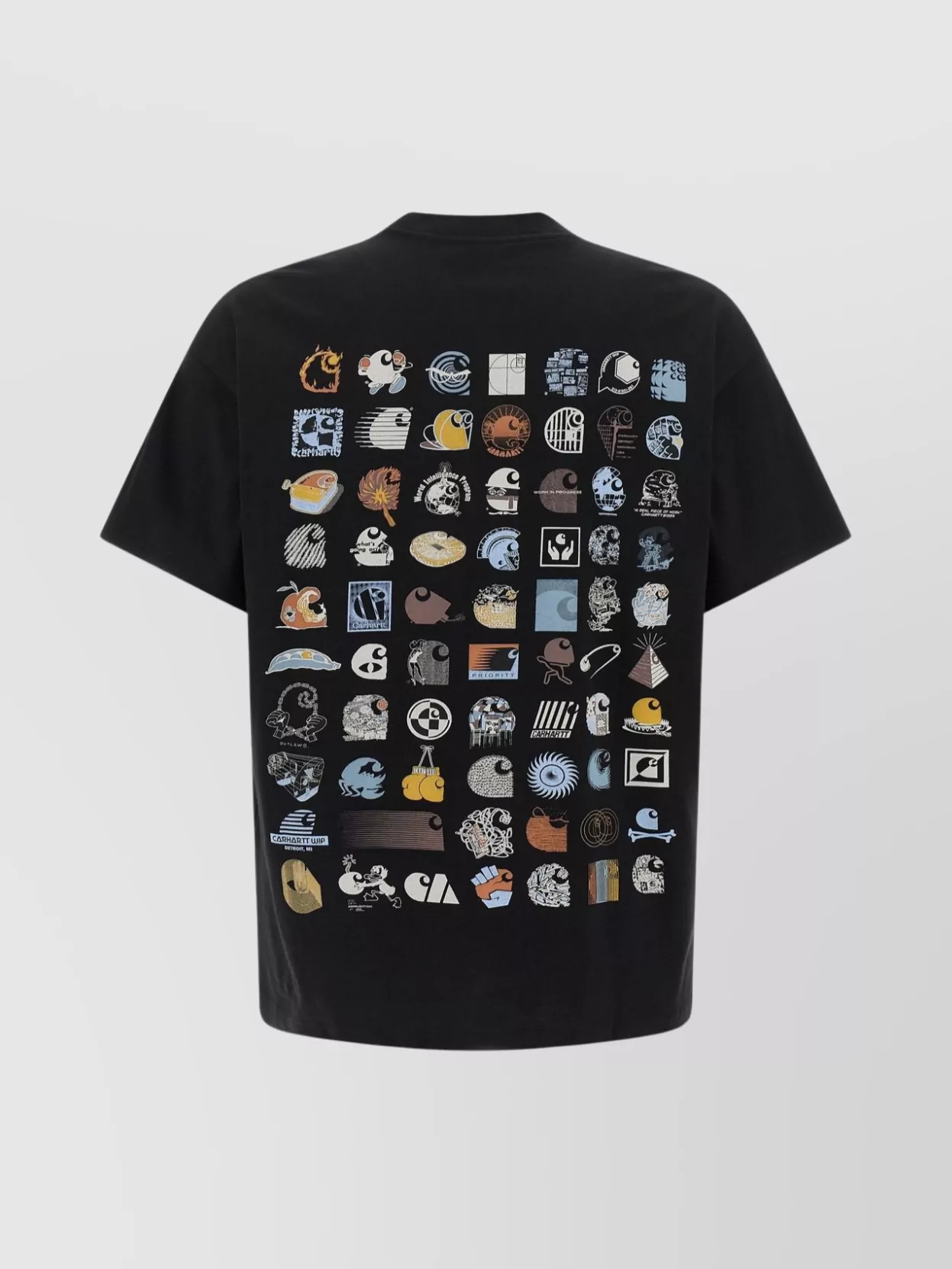 Carhartt Wip Archive Logo Crew Neck T-Shirt