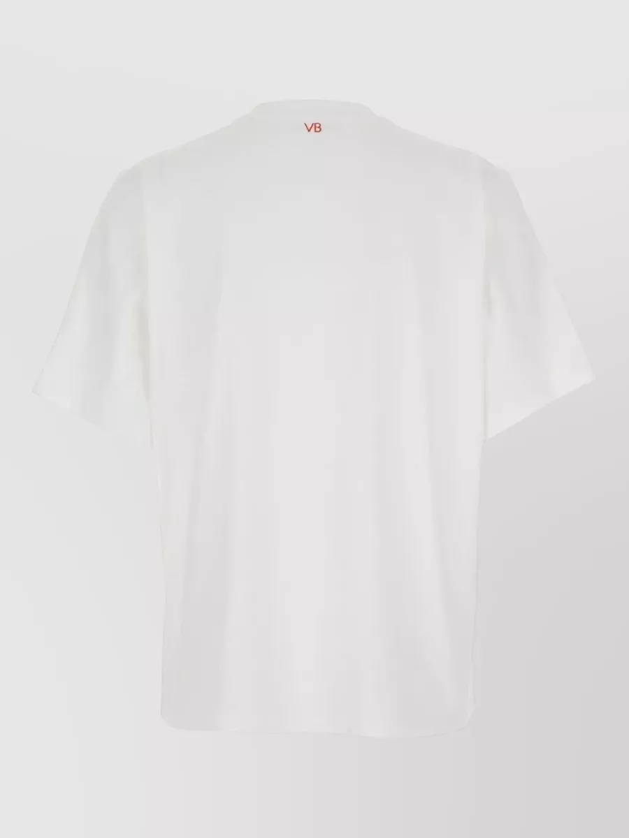 Victoria Beckham Just Stick A Filter On It Slogan T-shirt Clothing In White