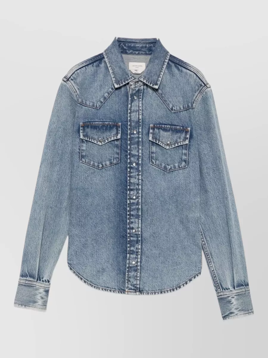 Jacob Cohen denim western shirt