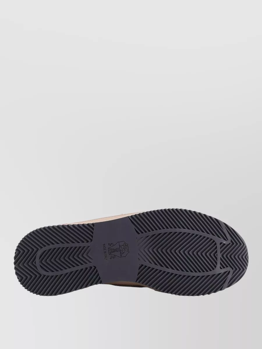 Brunello Cucinelli Leather Low-Top Sneakers